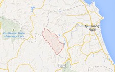 ​Động đất 2,8 độ richter tại Quảng Ngãi