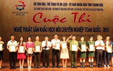 Sân khấu kịch nói chuyên nghiệp 2015 trao 5 huy chương vàng