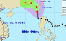Bão số 2 có khả năng mạnh lên