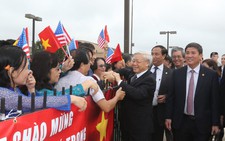 Tổng bí thư Nguyễn Phú Trọng bắt đầu thăm Hoa Kỳ