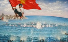 1,28 tỉ đồng đấu giá tranh Gạc Ma - vòng tròn bất tử