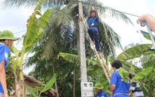 ​Ghi dấu hè tình nguyện trên xứ dừa