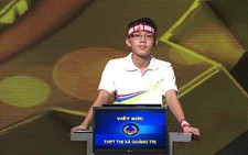 Nam sinh Quảng Trị chiến thắng Đường lên đỉnh Olympia 2015