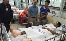Thăm người Việt bị thương trong vụ nổ Bangkok