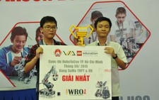 Trường ĐH KHTN TP.HCM đoạt giải nhất Robotacon