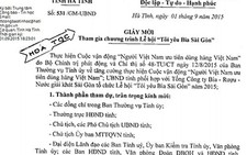 Công văn hỏa tốc yêu cầu lãnh đạo dự hội... bia