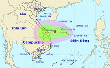 Bão số 3 giật cấp 9-10 hướng vào Đà Nẵng - Quảng Ngãi