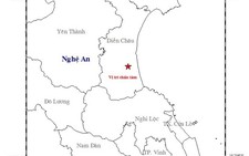 ​Động đất 3,6 độ richter ở Nghệ An