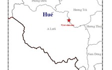 A Lưới động đất 2,5 độ richter