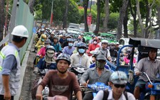 ​Hạn chế xe trên nhiều tuyến đường TP.HCM