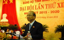 Ông Nguyễn Mạnh Hùng tái đắc cử bí thư Tỉnh ủy Bình Thuận