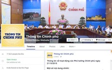 Đưa thông tin báo chí của Văn phòng Chính phủ lên Facebook