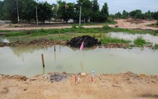 3 học sinh chết đuối dưới hố công trình