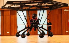 NUS chế tạo thành công drone chở người Snowstorm