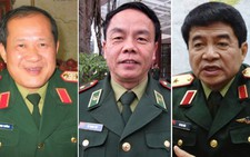 Thăng quân hàm thượng tướng cho 3 sĩ quan quân đội