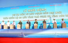 5.726 tỉ đồng xây cầu Đại Ngãi nối Trà Vinh - Sóc Trăng