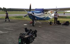 ​Phóng viên BBC bay áp sát đảo nhân tạo Trung Quốc xây trái phép