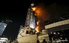 Khách sạn 63 tầng ở Dubai cháy kinh hoàng trước giao thừa