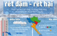 Infographic rét đậm, rét hại
