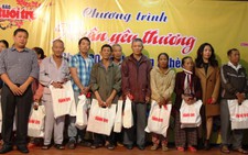 400 suất quà hỗ trợ bệnh nhân nghèo đón tết