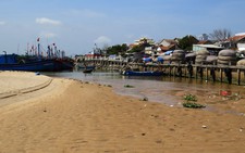 Cửa biển Đà Rằng bị bồi lấp nặng