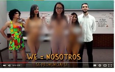 Video khoả thân dạy tiếng Anh gây phản cảm trong giới trẻ