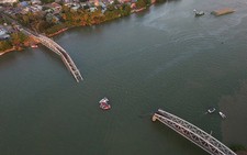 ​Ngày 15-7 thông tuyến đường sắt qua cầu Ghềnh