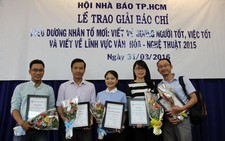 Báo Tuổi Trẻ đoạt 10 giải báo chí về nhân tố mới và VHNT