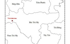 ​Lại động đất 3 độ Richter ở Bắc Trà My