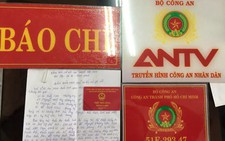 Mua thẻ nhà báo giả, gắn logo báo chí trên ôtô 