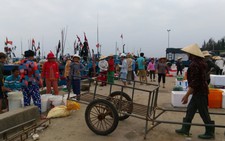 Ngư dân Hà Tĩnh đổ xô lặn sò thay đánh bắt cá