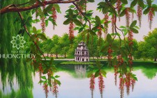 Xem tranh hoa đất 3D Việt- Hàn của ​nghệ sĩ Hương Thủy