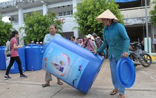 Mùa mưa này có bồn chứa nước rồi