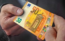 EU ra mắt tiền giấy mệnh giá 50 euro mới