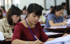 Nhiều trường ĐH bắt đầu chấm thi