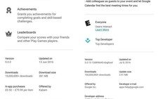 ​Google Play cho hiển thị kích thước thật của ứng dụng