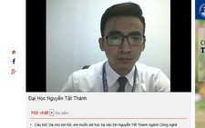 Chiều 28-7, tư vấn xét tuyển trực tuyến buổi thứ 2