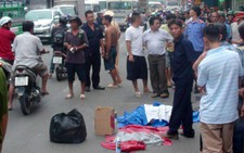 Xe hơi tông xe máy, một phụ nữ chết tại chỗ