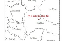 ​Động đất 3,2 độ richter tại Bắc Giang