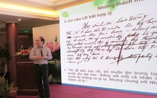 Học trung học xong thì phải vào thị trường lao động