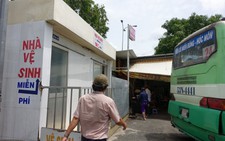 Bến xe miền Đông có nhà vệ sinh miễn phí