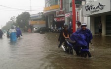 Huế ngập trở lại chỉ sau một cơn mưa
