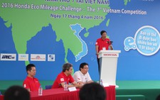 ​HVN khởi động Cuộc thi “Lái xe sinh thái Tiết kiệm nhiên liệu Honda 2017 – Honda Eco Mileage Challenge” lần thứ 8