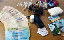CSGT chặn bắt kẻ trộm xe SH trên đường trốn chạy