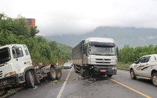​Tai nạn liên hoàn trên đường dẫn hầm Hải Vân
