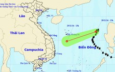 Áp thấp nhiệt đới suy yếu