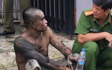 Người đàn ông nghi “ngáo đá” cố thủ đốt nhà gây náo loạn