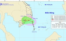 Áp thấp nhiệt đới cách bờ biển Ninh Thuận, Vũng Tàu 150 km