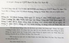 Audio 13-12: ​Không nắm lý lịch Đảng, vẫn bổ nhiệm
