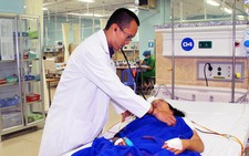 ​Cứu sống một phụ nữ bị chồng đâm thủng phổi
